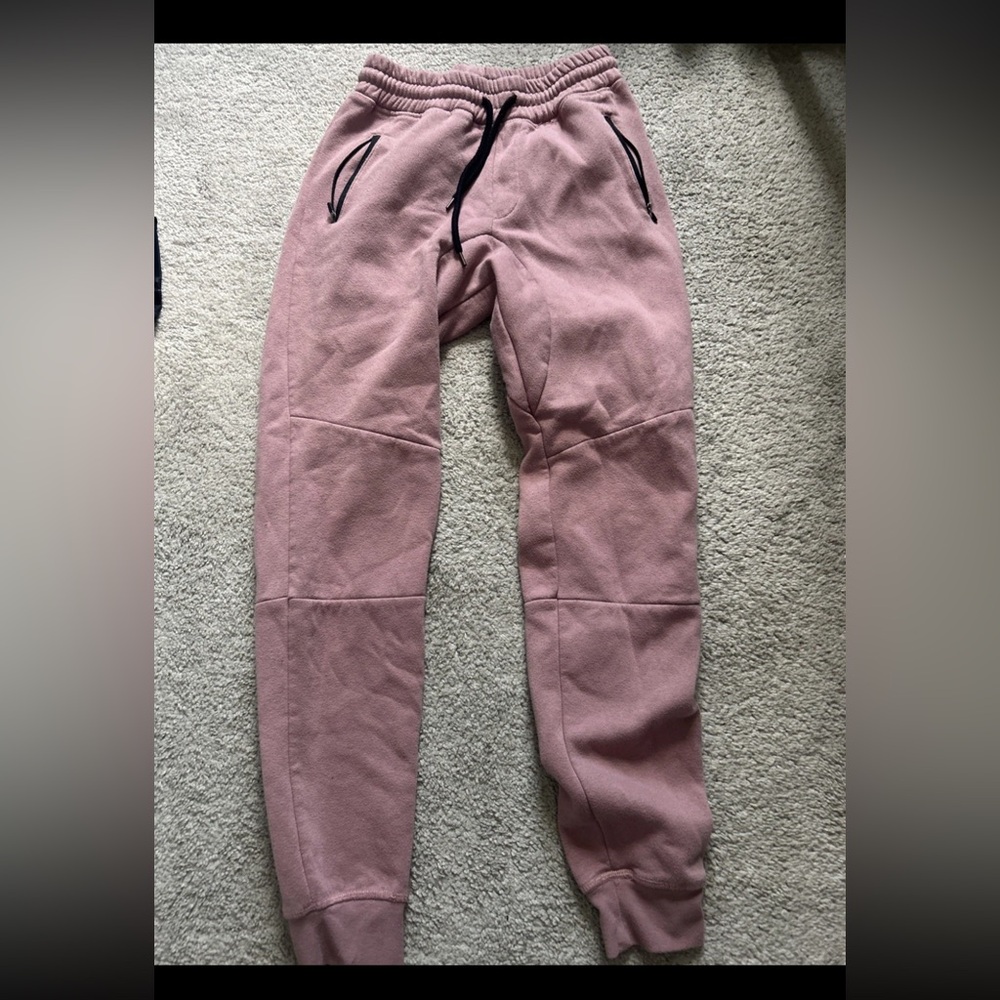 Men's Pink Jogger Sweatpants